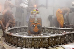 Temple Sanctum Bhasma
